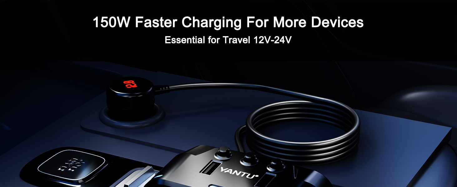 Cigarette Lighter Splitter