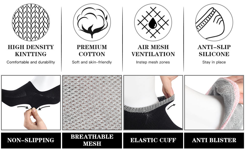 invisible socks for women