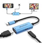 Guermok Switch 2 TV Dock Mode Adapter, USB C to HDMI Adapter with 4K@60Hz Output & PD 100W, Works...