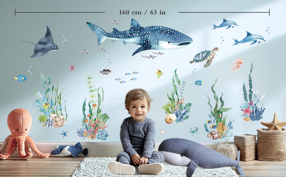 Ocean Animal Wall Decals