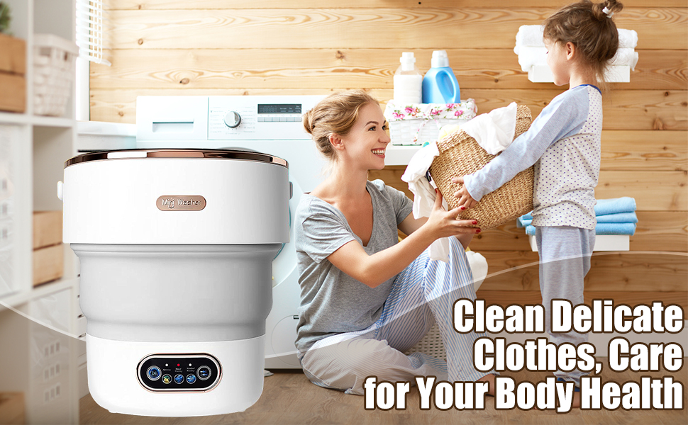 Small Foldable Laundry Machine
