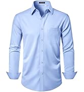Lusead Men's Dress Shirts