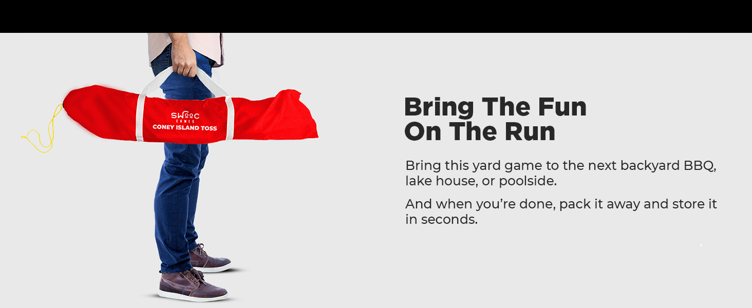 The bean toss game is the top game for outdoors among corn hole games and outdoor games for kids.