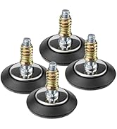 Semetall Furniture Levelers,Adjustable Leveling Legs for Tables Chairs Cabinets,3/8
