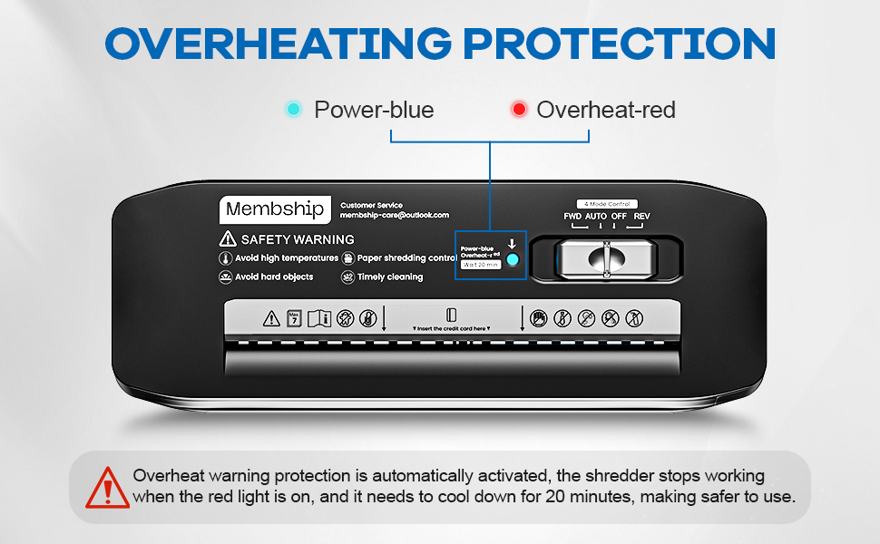 Overheating protection
