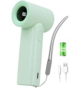 WIXBOSHU Portable Handheld Turbo Fan 17400RPM High Speed Turbo Mini Fan [15H Max Cooling Time], 4...
