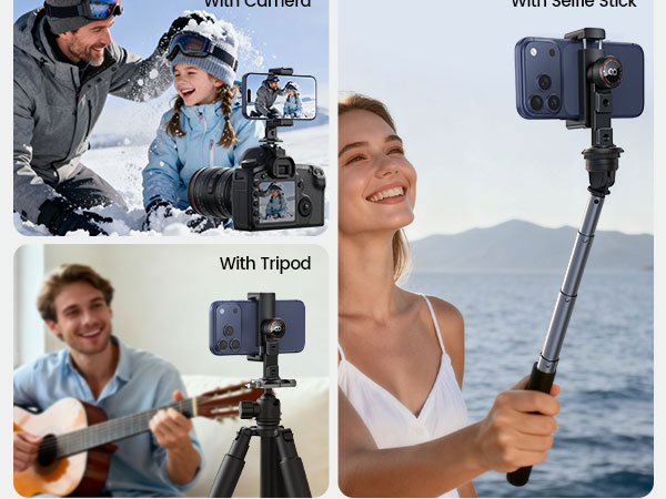 phone holder for tripod