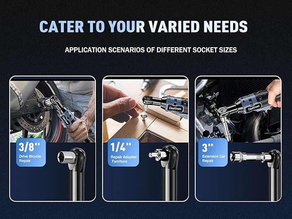 CATER TO YOUR VARIED NEEDS