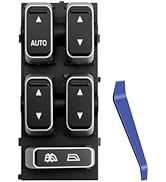 Master Power Window Switch Driver Side 8 Pins +3 Pins Compatible with 2003 2004 2005 2006 2007 20...