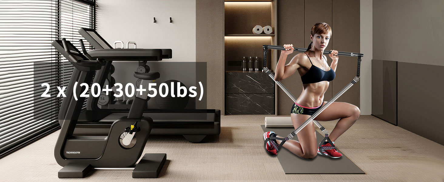 workout equipment home gym,pink workout set,pilates bands,home workout,yoga set