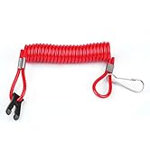 Klanata Kill Switch Lanyard for Suzuki Safety Kill Stop Switch, Outboard Engine Ignition Emergenc...