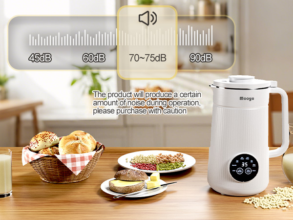 Juice/ milk shake make by Mooye Soy Milk Maker Machine