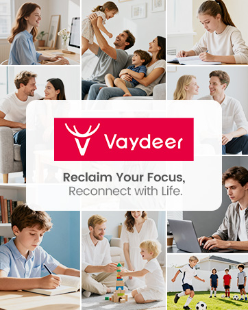 Vaydeer Safe Timed Lock Box, Phone Lock box with Timer Unplug from Phones, Video games