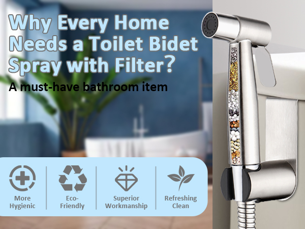 Toilet Bidet Spray with Filter
