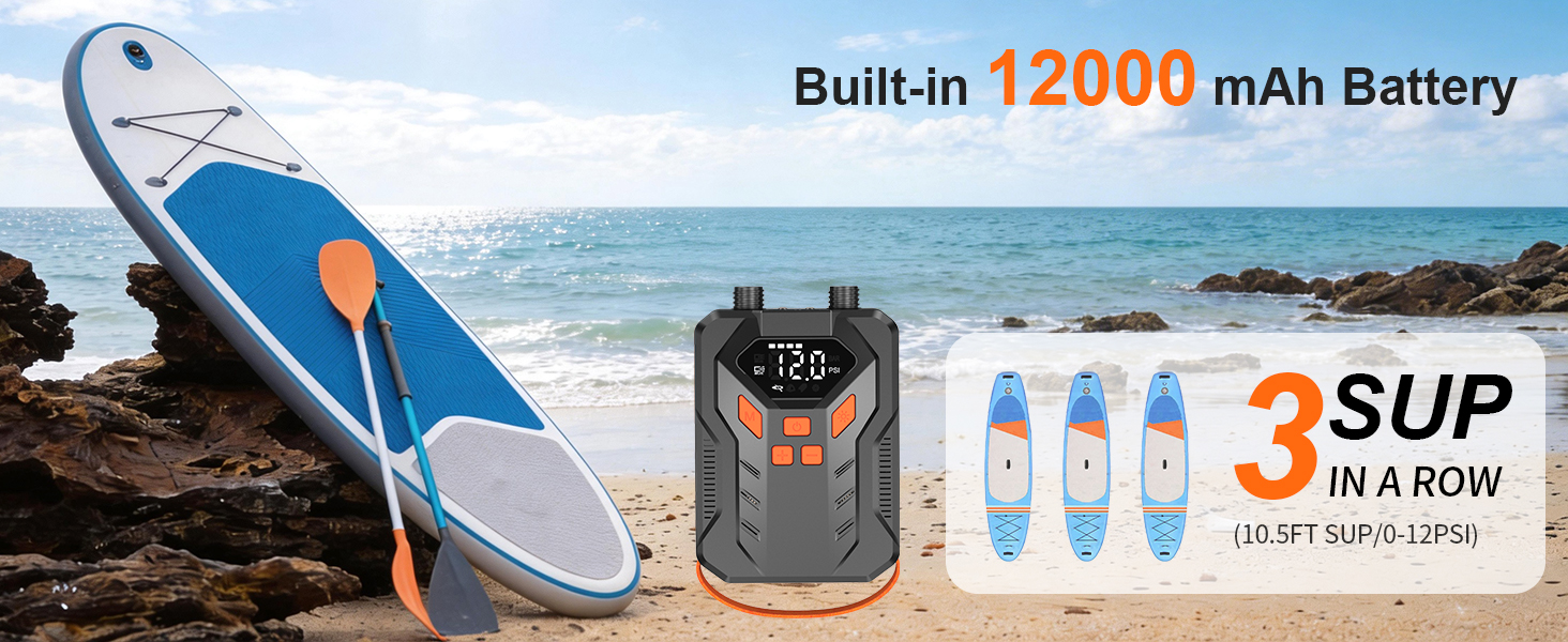 paddle board pump