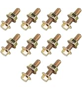 Yekoaru 10 PCS Exhaust Manifold Bolts Hardware Kit, M8 Grade 10.9 for LS1 Header Bolts, Flange Sc...