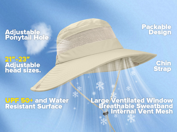 wide brim hats