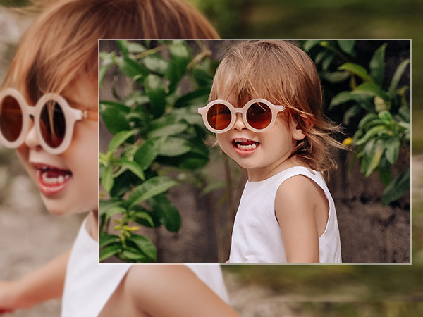 SOJOS Cute Round Polarized sunglasses for kids Girls Boys Vintage UV400 Protection Children SK5606