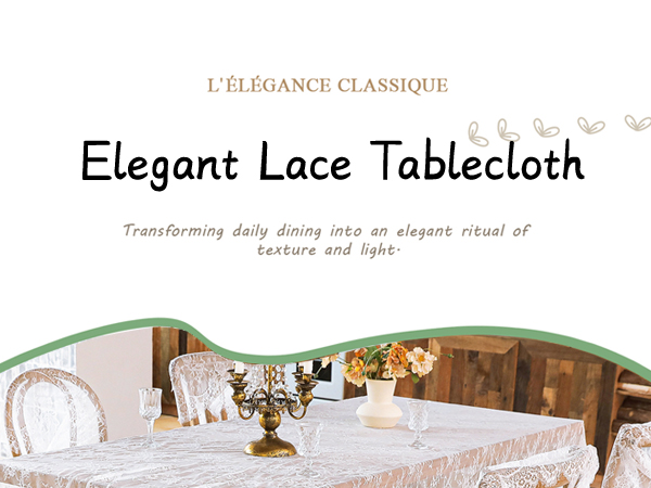 White Lace tablecloth