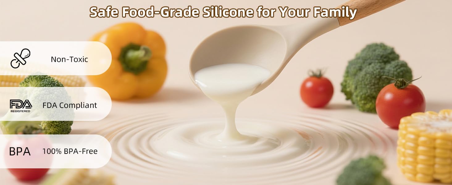 silicone cooking utensils set