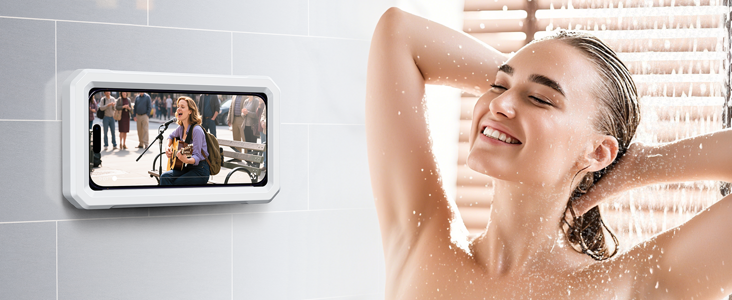 Shower Phone Holder Waterproof