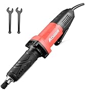 AOBEN Electric Die Grinder 1/4" Collet, 28000 RPM Power Straight Grinder Tool, Heavy Duty Metal G...