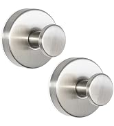 ZESLMG Suction Cup Wall Hooks for Shower, Bathroom, Kitchen, Glass Door, Mirror, Tile – Loofah, T...