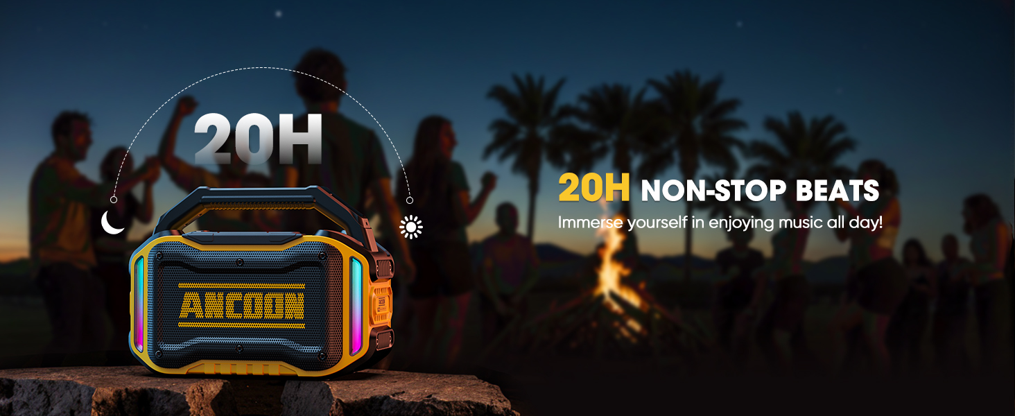 Long playback speakers