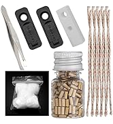 Universal Lighter Replacement Repair Kit Pack for Petrol Gas Fluid Lighter Oil Lighter (200pcs Fl...