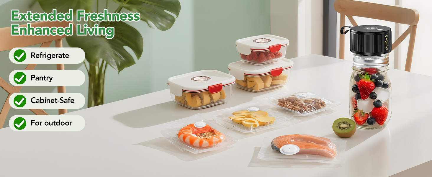 mason jars vacuum sealer kit