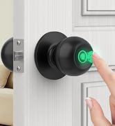 Fingerprint door knob