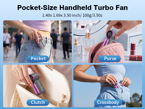 electric fan handheld
