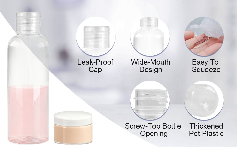 Travel Bottles Set