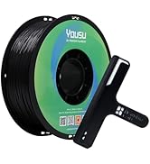 YOUSU ABS Pro Filament 1.75mm Black, 1kg ABS Pro 3D Printing Filament, Strong &amp; Warping-Free for ...
