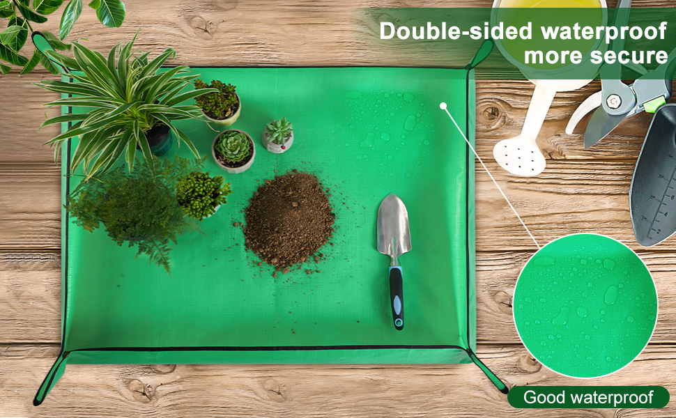 plant tarp plant potting mat soil changing mat plant repotting mat waterproof transplanting mat