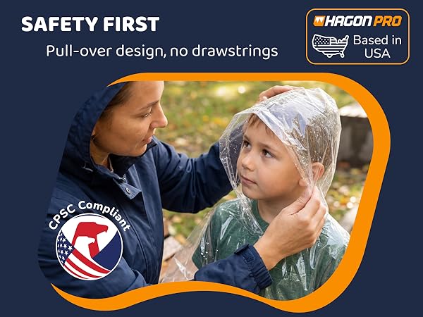 rain ponchos for kids boys and girls