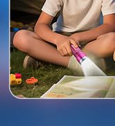 EverBrite Small Flashlight, Compact LED Flashlights with 3 Modes, Water-Resistant Mini Flashlight...