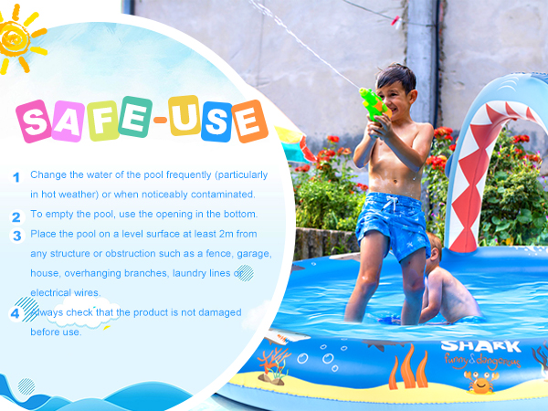 inflatable water slide