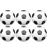 Labriciyon 6 Pcs Foosball Table Balls Foosball Accessory Replacements 23mm Foosball Table Accesso...