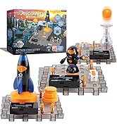 Discovery #MINDBLOWN Action Circuitry Electronic Experiment Complete STEM Set, Build-it-Yourself ...