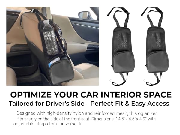 Car Seat Side Organizer