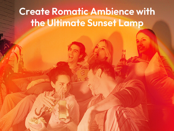 sunset lamp
