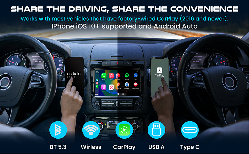 share the driving, share the convenience