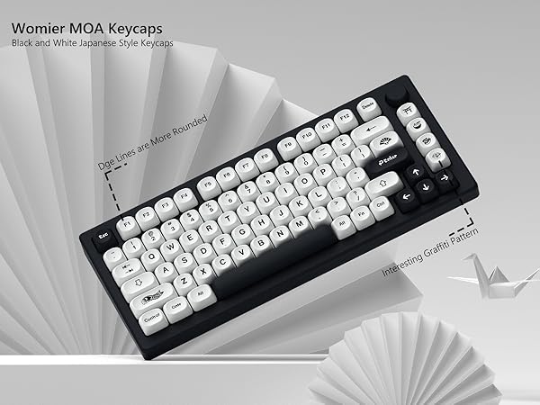  PBT Keycaps 60 65 75 100 Percent, MOA Keycaps Dye-Sublimation, Custom Keyboard Key caps
