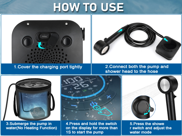 Portable Shower for Camping