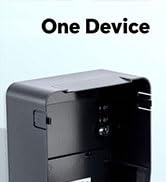 Thermal Transfer & Direct Thermal Label Printer, 4x6 Desktop Printer for Shipping Label Barcode R...