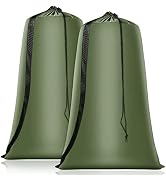 Heavy Duty Laundry Bag 2 Pack XL Nylon Laundry Bags with Straps, Washable Large Dirty Clothes Org...