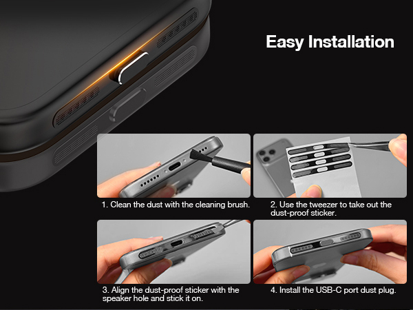 for iphone 18 pro max dust protector
