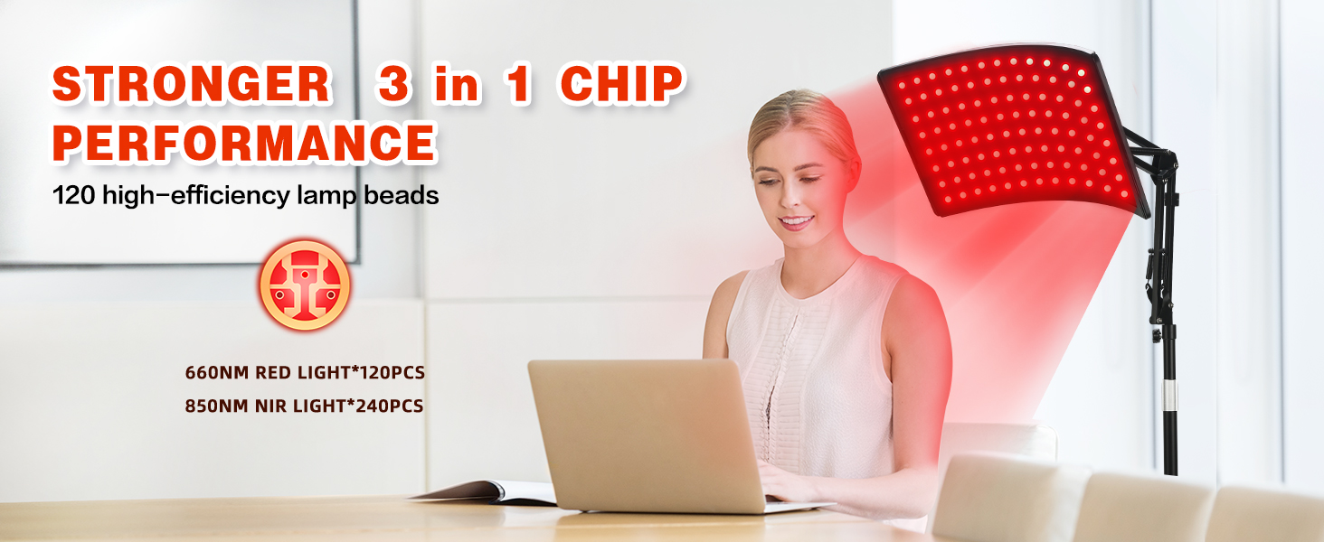 red light therapy light