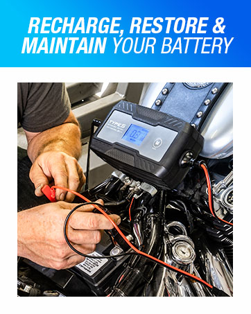 Recharge, restore and maintain your battery